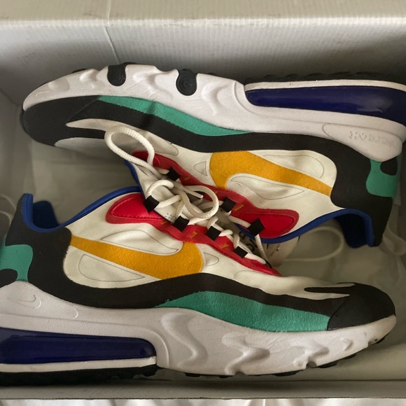 Size 9.5 Nike air max 270 react and Nike air max hoodie large. Matching set. - Picture 2 of 3
